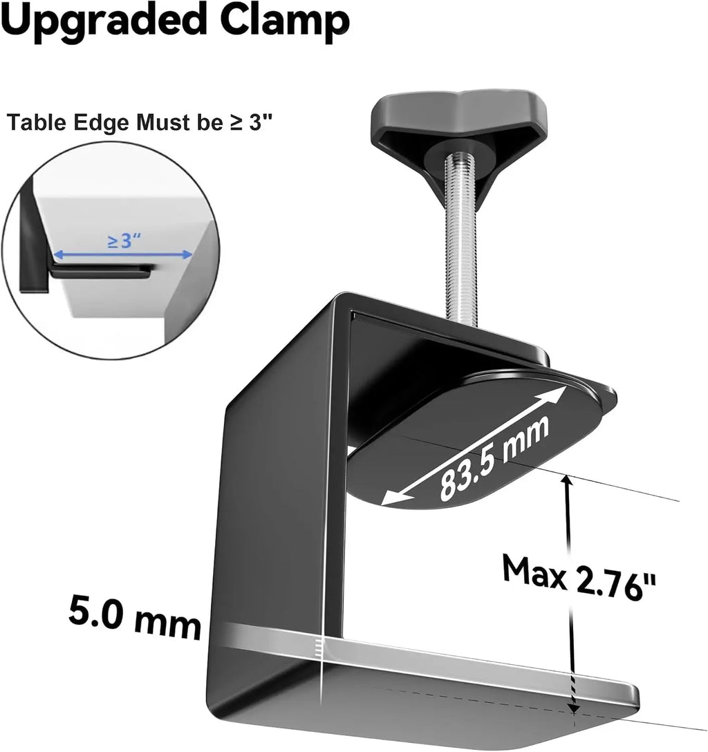 Dog Grooming Hammock with Clamp-On Arm for Home Nail Care