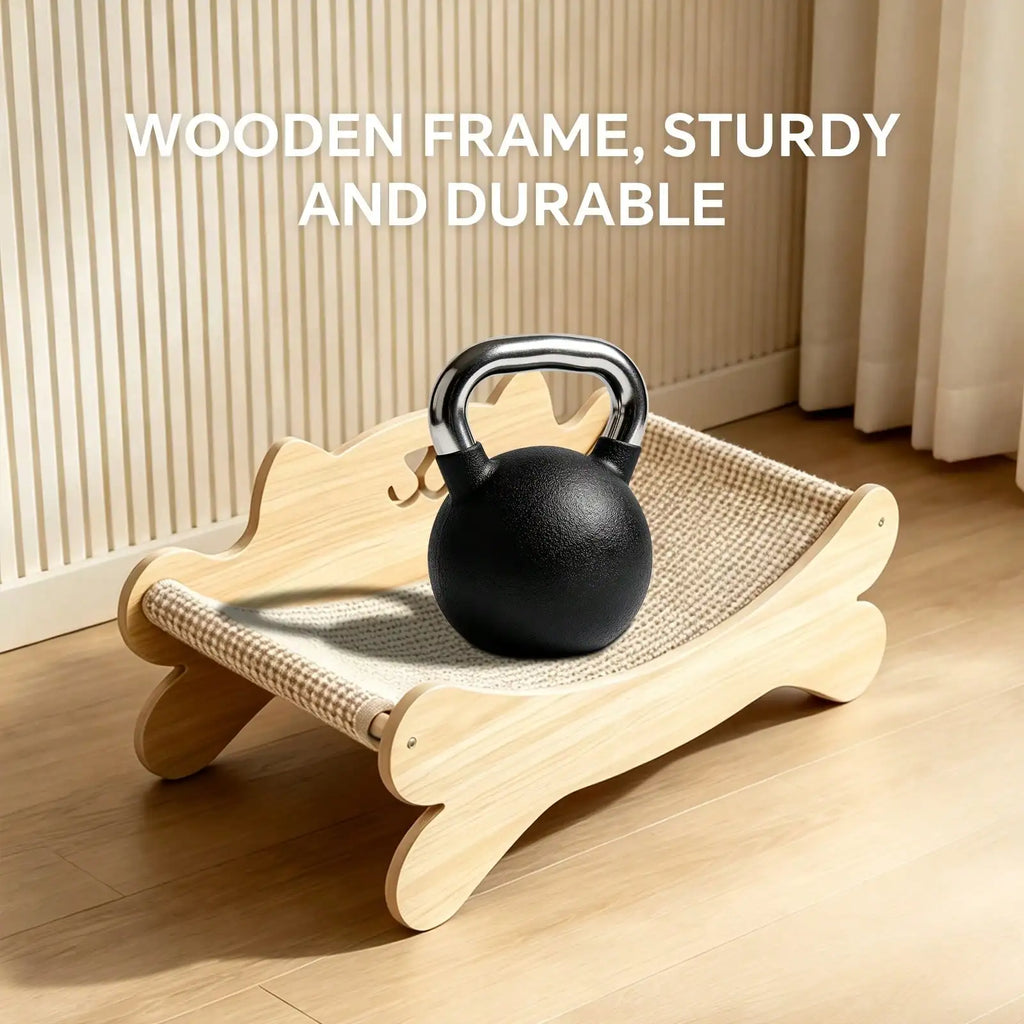 Natural Sisal Cat Scratching Post and Indoor Lounging Chair