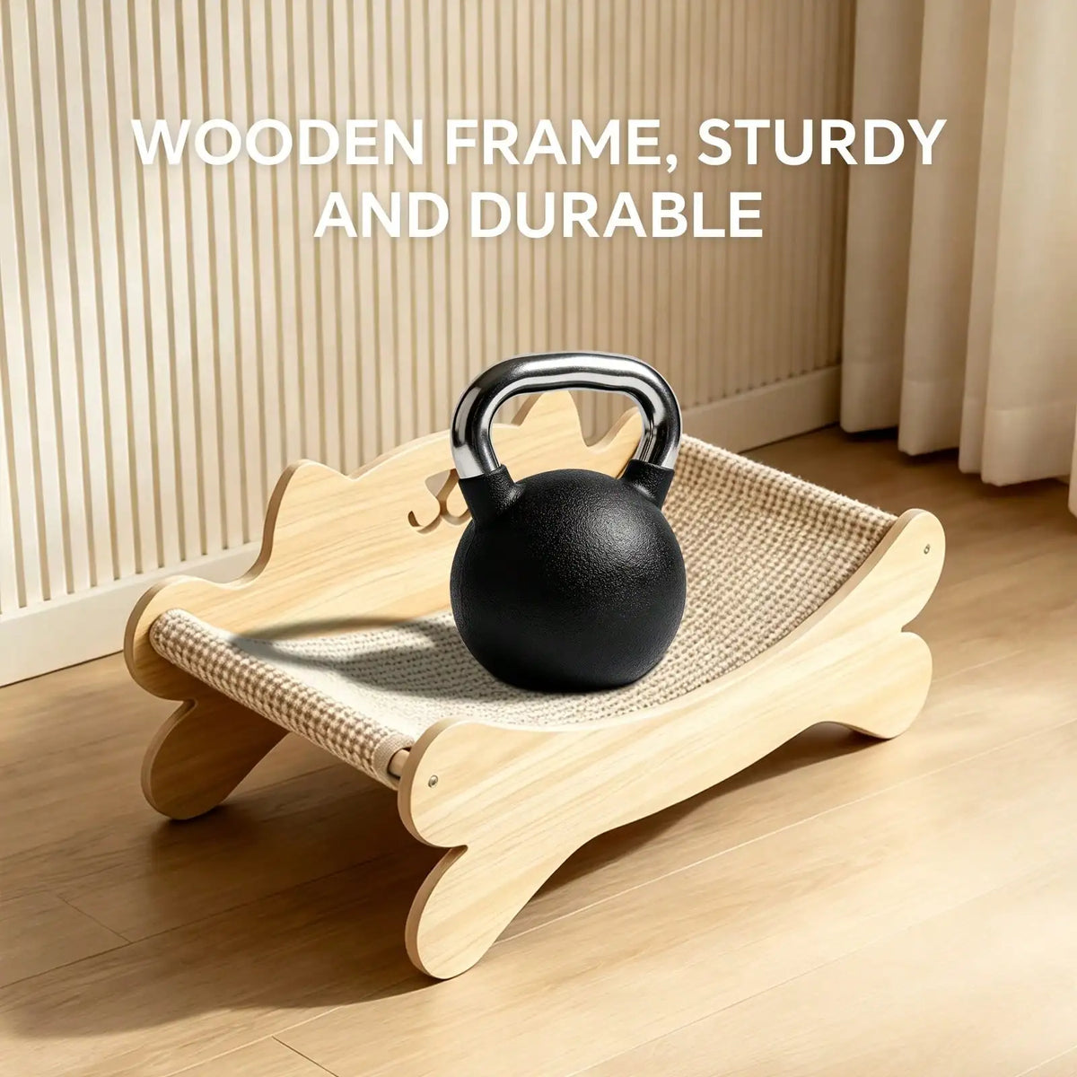 Natural Sisal Cat Scratching Post and Indoor Lounging Chair