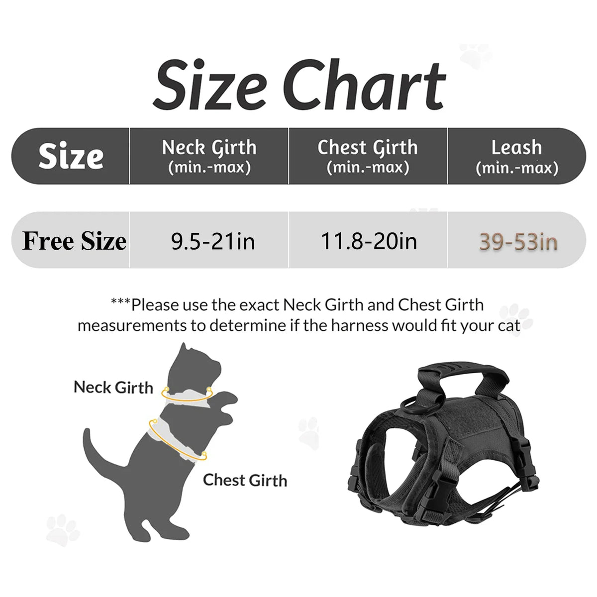 Adjustable Cat Vest Harness with Enclosed Ring and Air Cushion Support