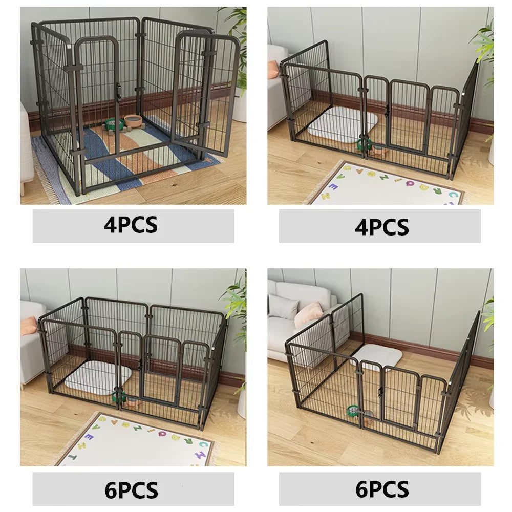 Foldable Pet Exercise Fence for Dogs, Cats, and Rabbits