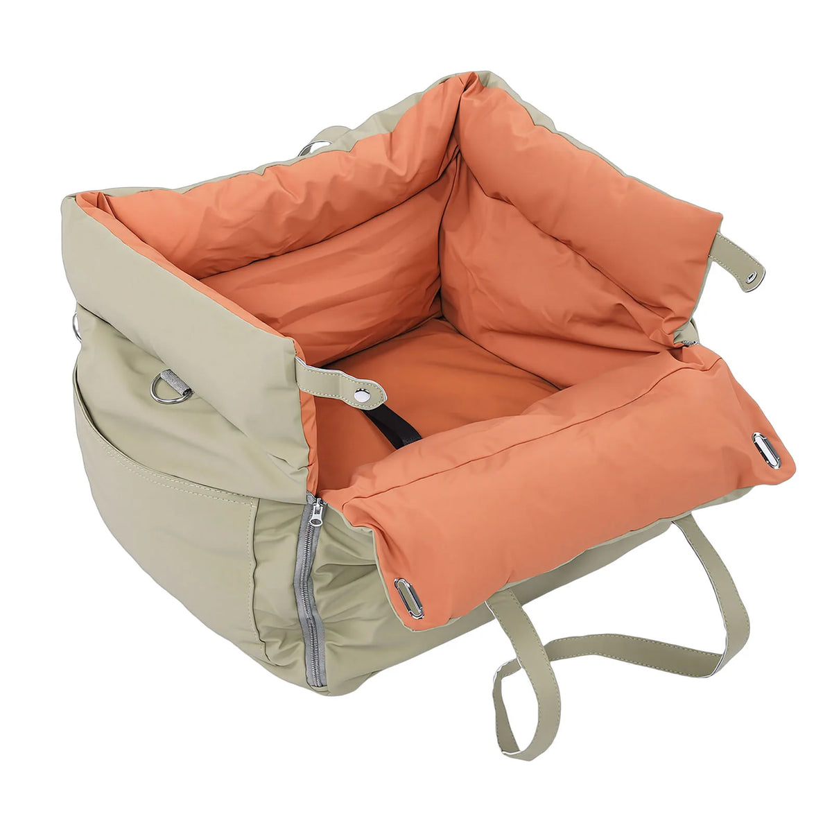 Portable Car Pet Bed for Dogs and Cats with Foldable Travel Design