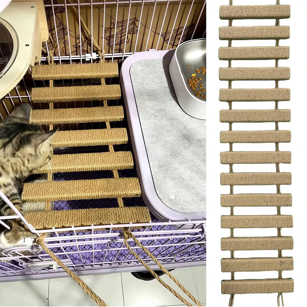 Customizable Cat Climbing Bridge for Enclosures and Wall Mounting