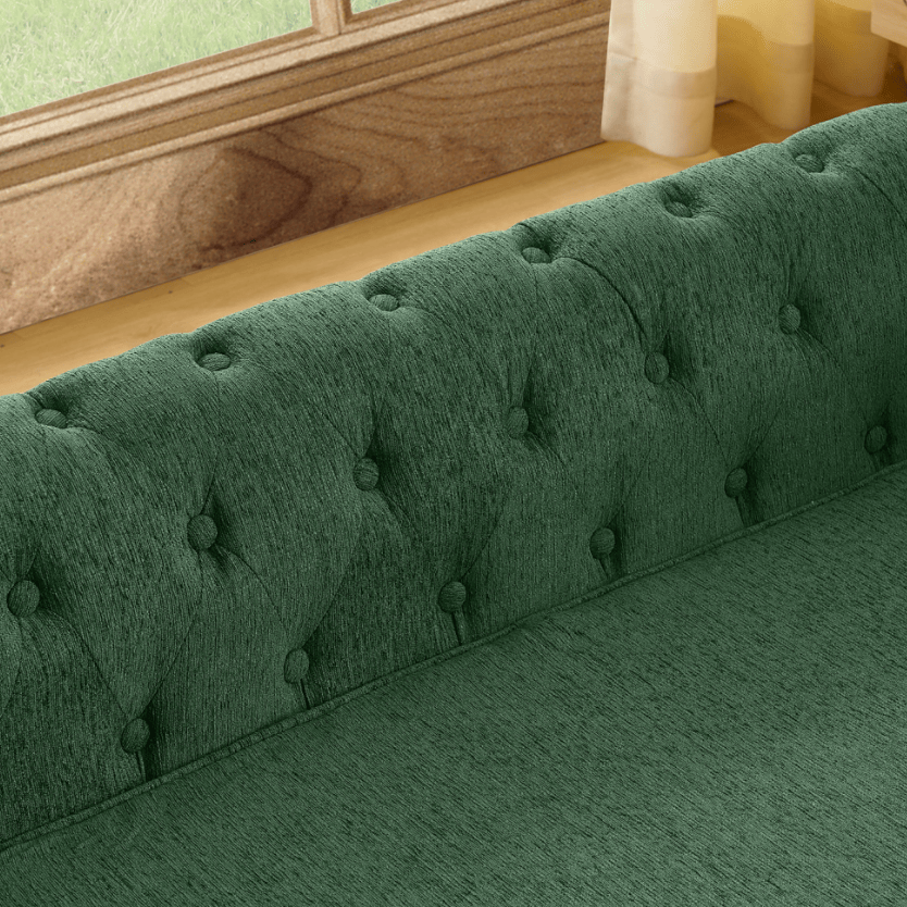 Ultra-Large Beige Pet Sofa with Elevated Dog Bed and Solid furniture-style Legs