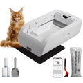 Smart Self-Cleaning Cat Litter Box with Camera & Deodorizing Function