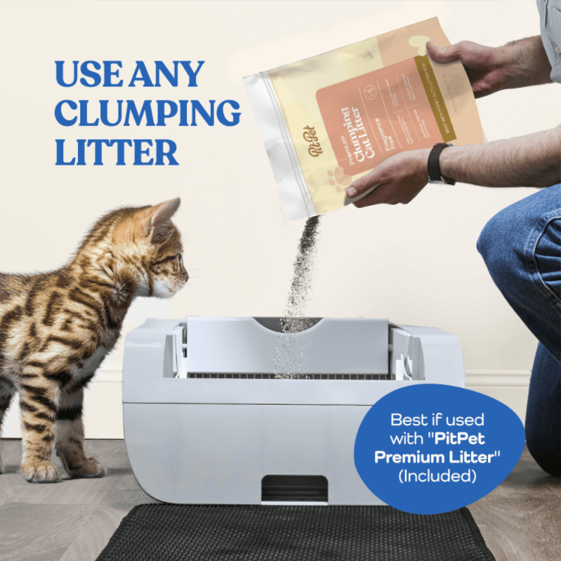 Smart Self-Cleaning Cat Litter Box with Camera & Deodorizing Function