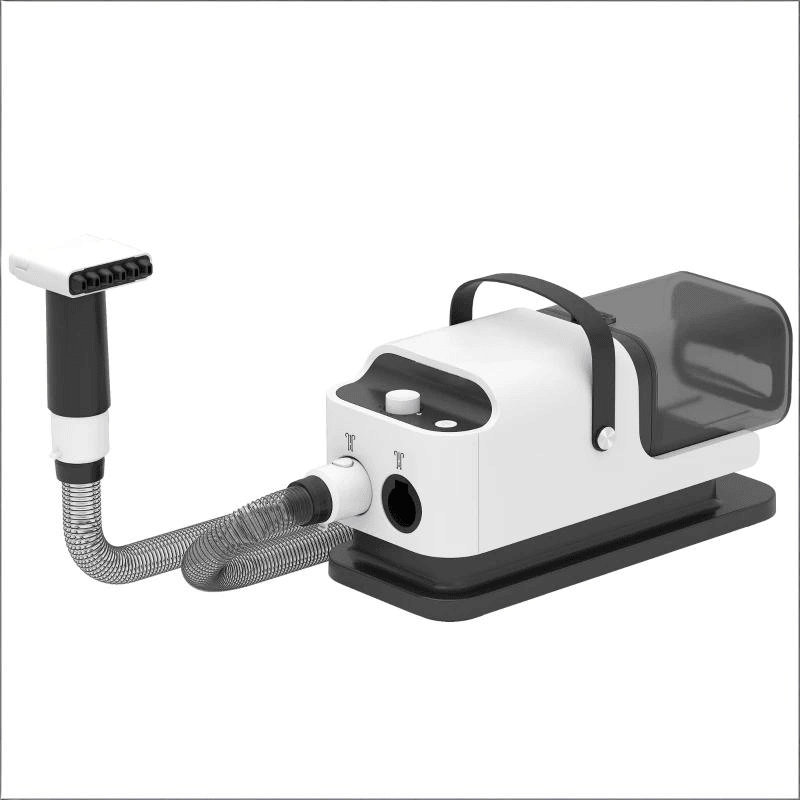 Pet Grooming Vacuum Cleaner and Hair Dryer with Adjustable Airflow & Temperature