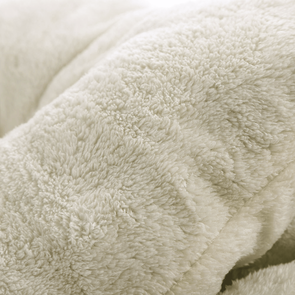 Plush Pet Bed with Anti-Slip Base –