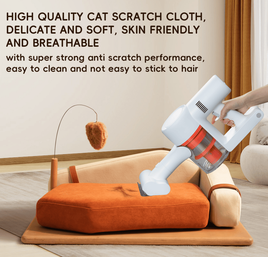 Modern furniture-style Pet Bed with Oak Veneer and Removable Cushion for Medium to Large Dogs