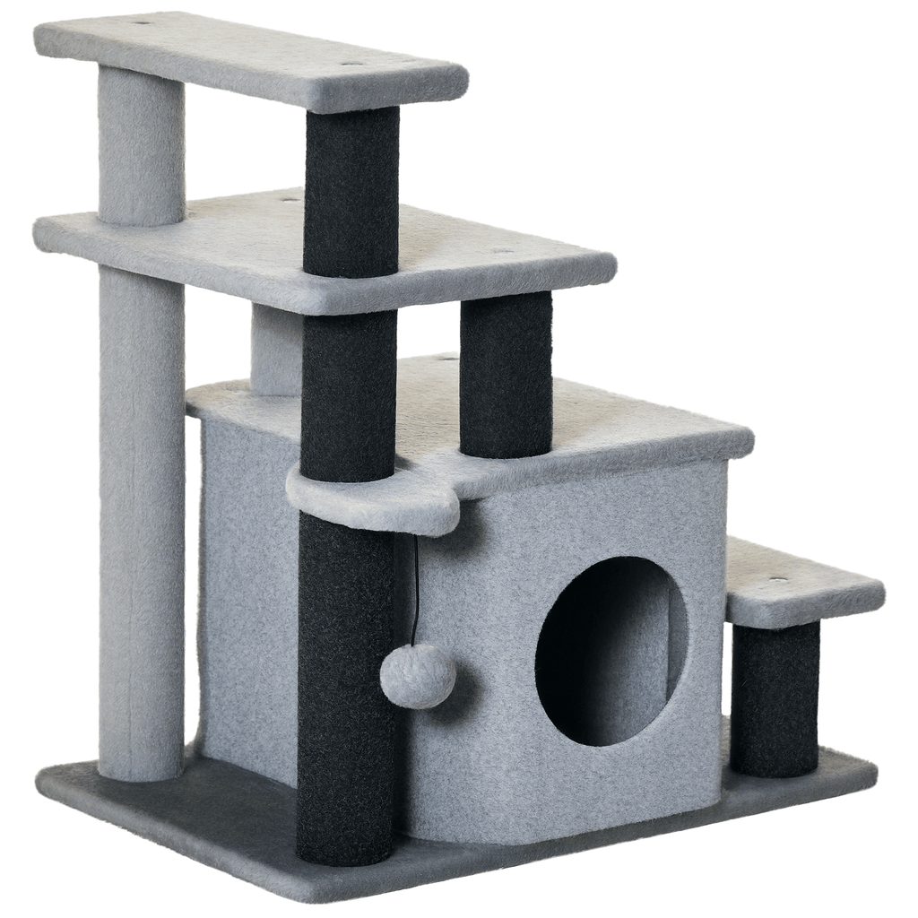 Help Your Feline Friend Reach New Heights with Adjustable Cat Stairs