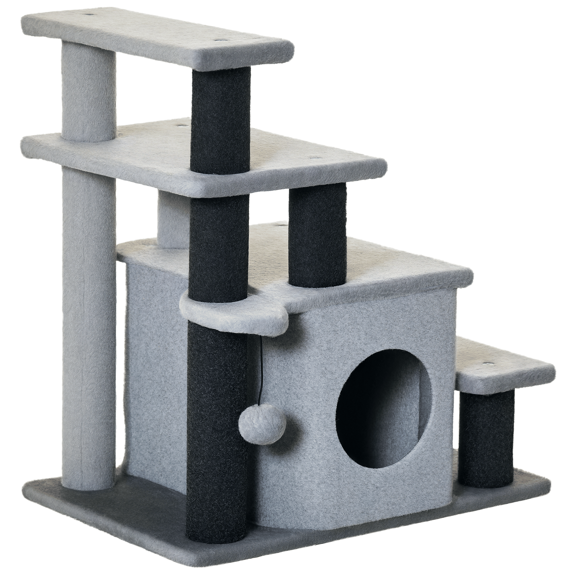Help Your Feline Friend Reach New Heights with Adjustable Cat Stairs