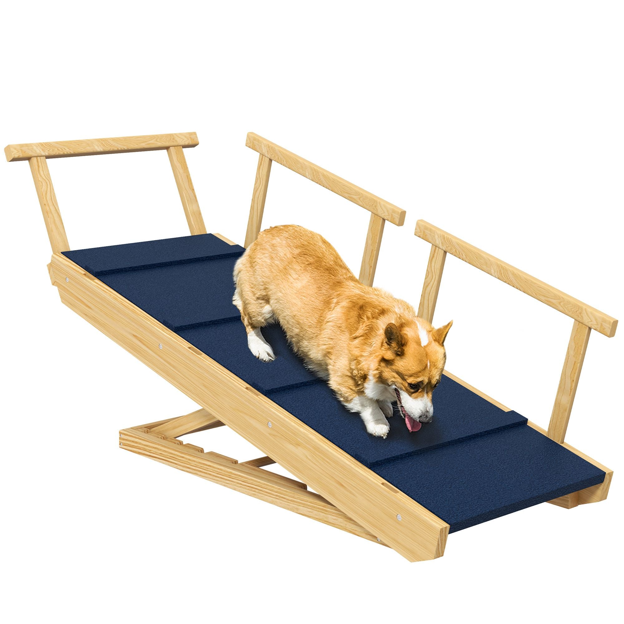 Help Your Dog Reach New Heights Safely with This Adjustable Ramp