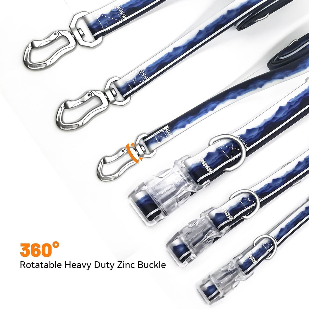 Walk Your Dog Safely at Night with Our Reflective Leash Set