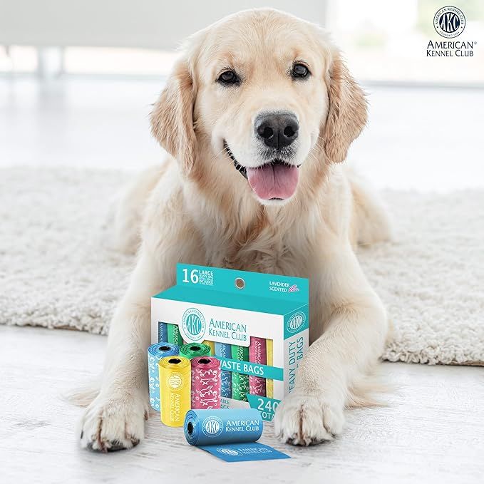 AKC Dog Poop Bags Leak Proof Pet Waste