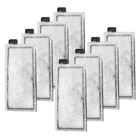 Aquarium Filter Cotton 8-Pack – Multi-Layer Filtration for Healthy Tanks