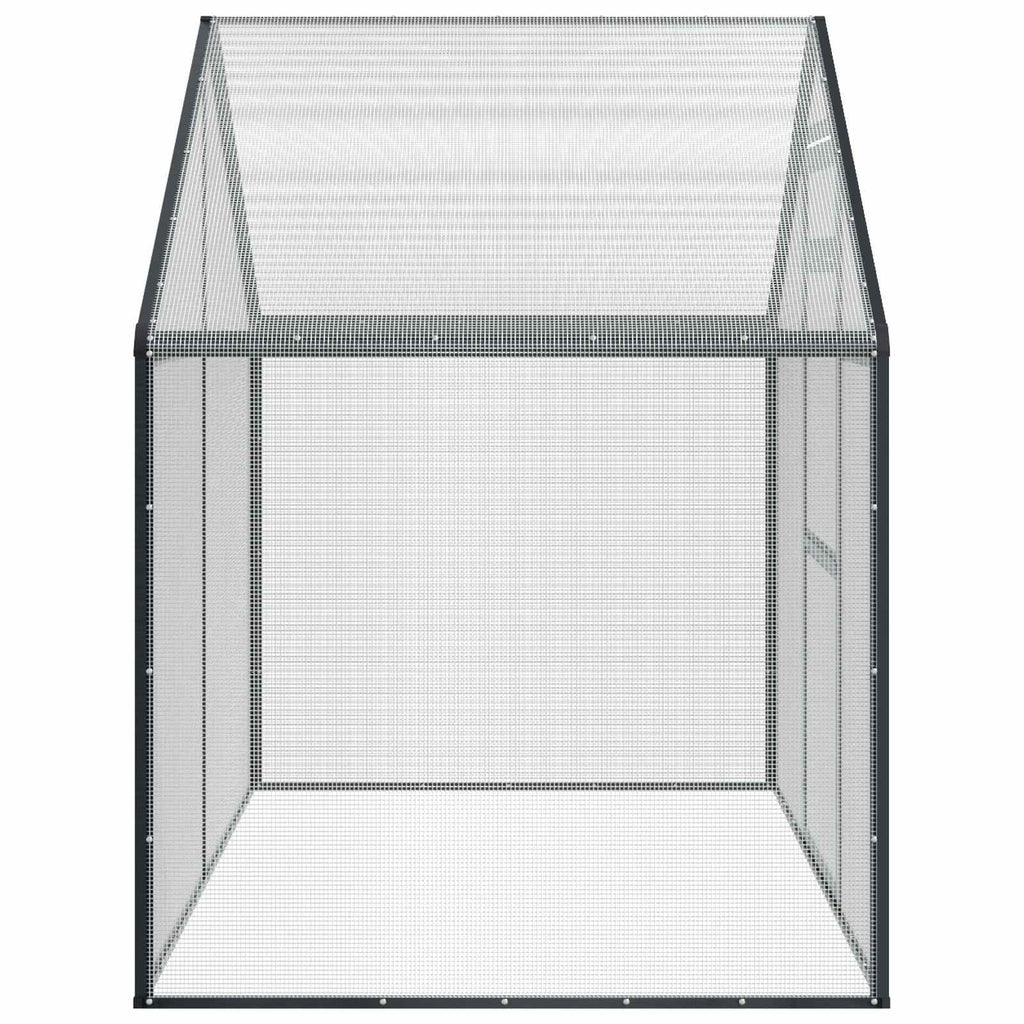 Bird Cage Anthracite 71.46 x 43.50 x 68.31 in Welded Wire Mesh