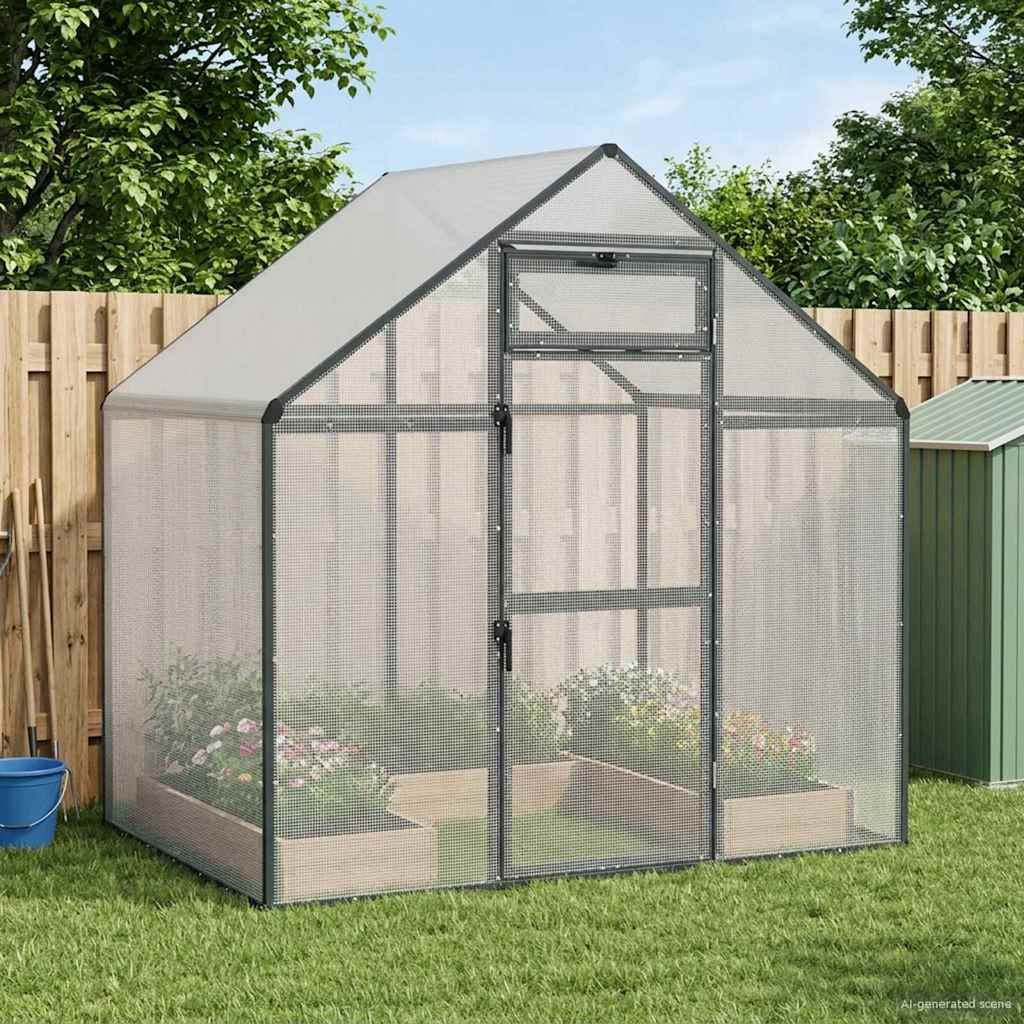 Bird Cage Anthracite 71.46 x 43.50 x 68.31 in Welded Wire Mesh