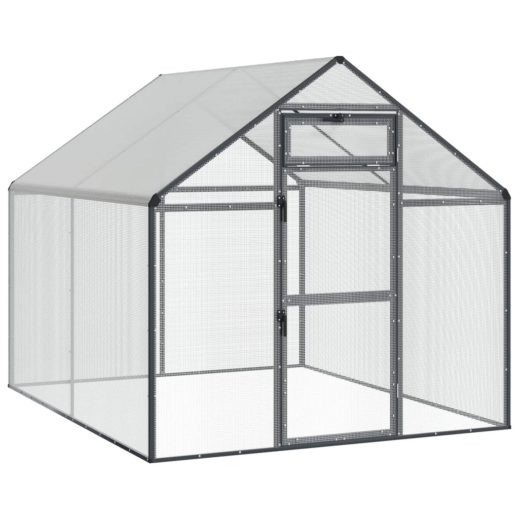 Bird Cage Anthracite 71.46 x 87.01 x 68.31 in Welded Wire Mesh