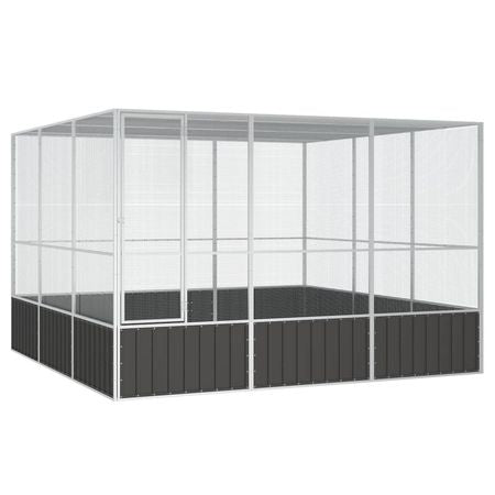 Large Outdoor Bird Cage – Galvanized structured with Anthracite Finish