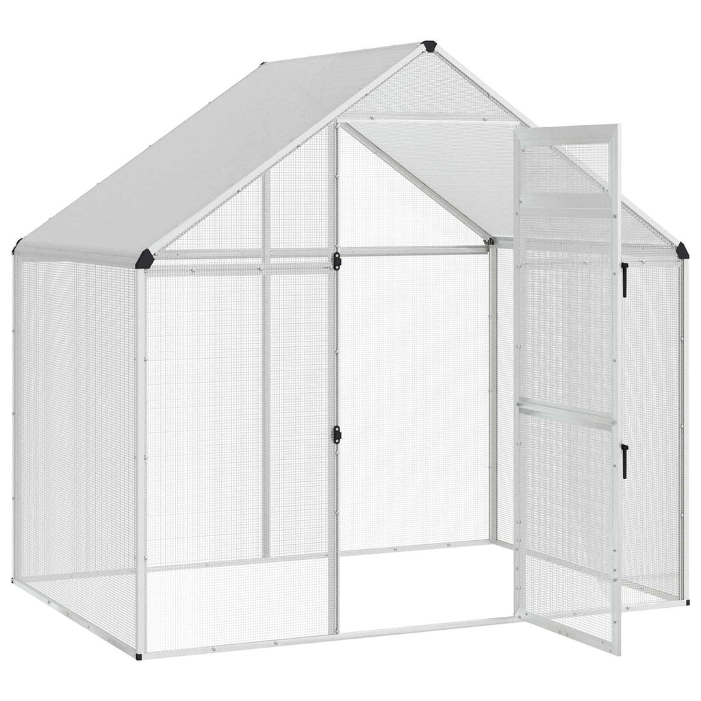 Weatherproof Outdoor Bird Cage with Secure Lock and Viewing Window