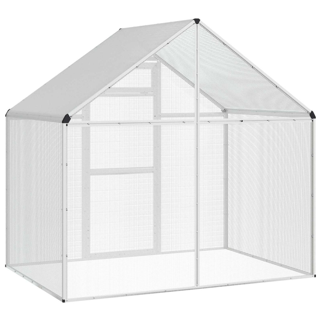 Weatherproof Outdoor Bird Cage with Secure Lock and Viewing Window