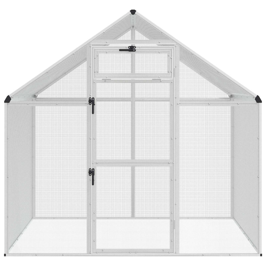 Weatherproof Outdoor Bird Cage with Secure Lock and Viewing Window