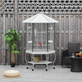 Bird Cage Starter Kit with Detachable Rolling Stand