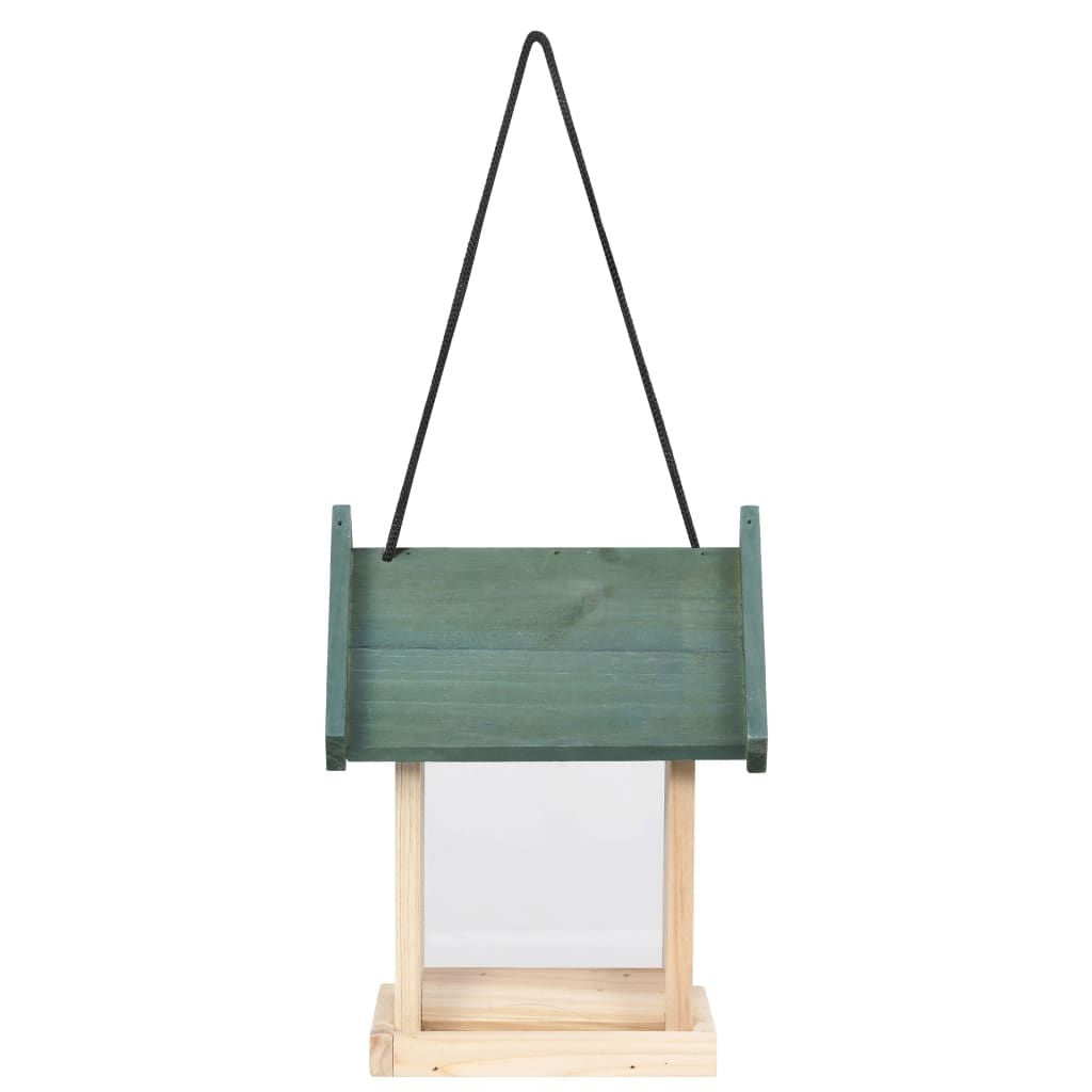 Welcome Feathered Friends with a Classic Wooden Bird Feeder Set