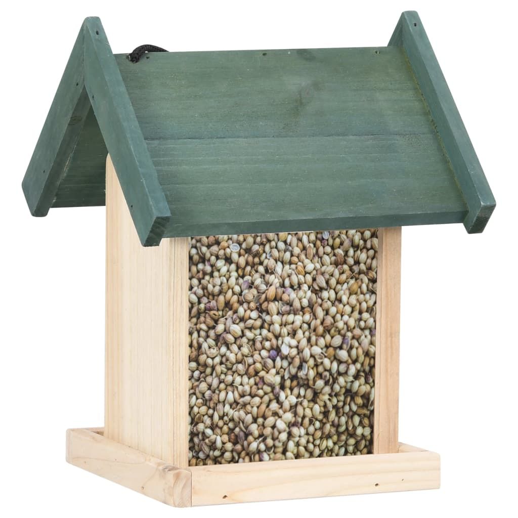 Welcome Feathered Friends with a Classic Wooden Bird Feeder Set