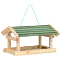 Invite Feathered Friends with This Charming Wooden Bird Feeder
