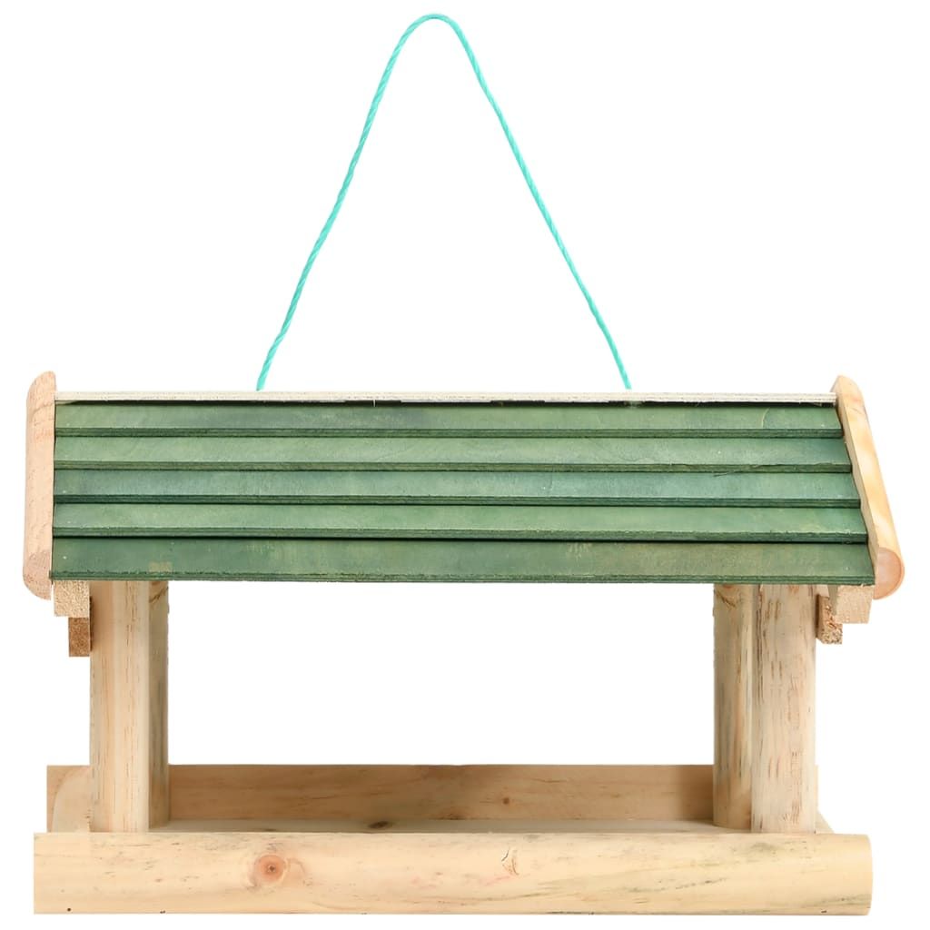 Invite Feathered Friends with This Charming Wooden Bird Feeder