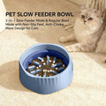 Switch Between Fast and Slow Feeding – Dual-Purpose Bowl for Happy, Healthy Pets