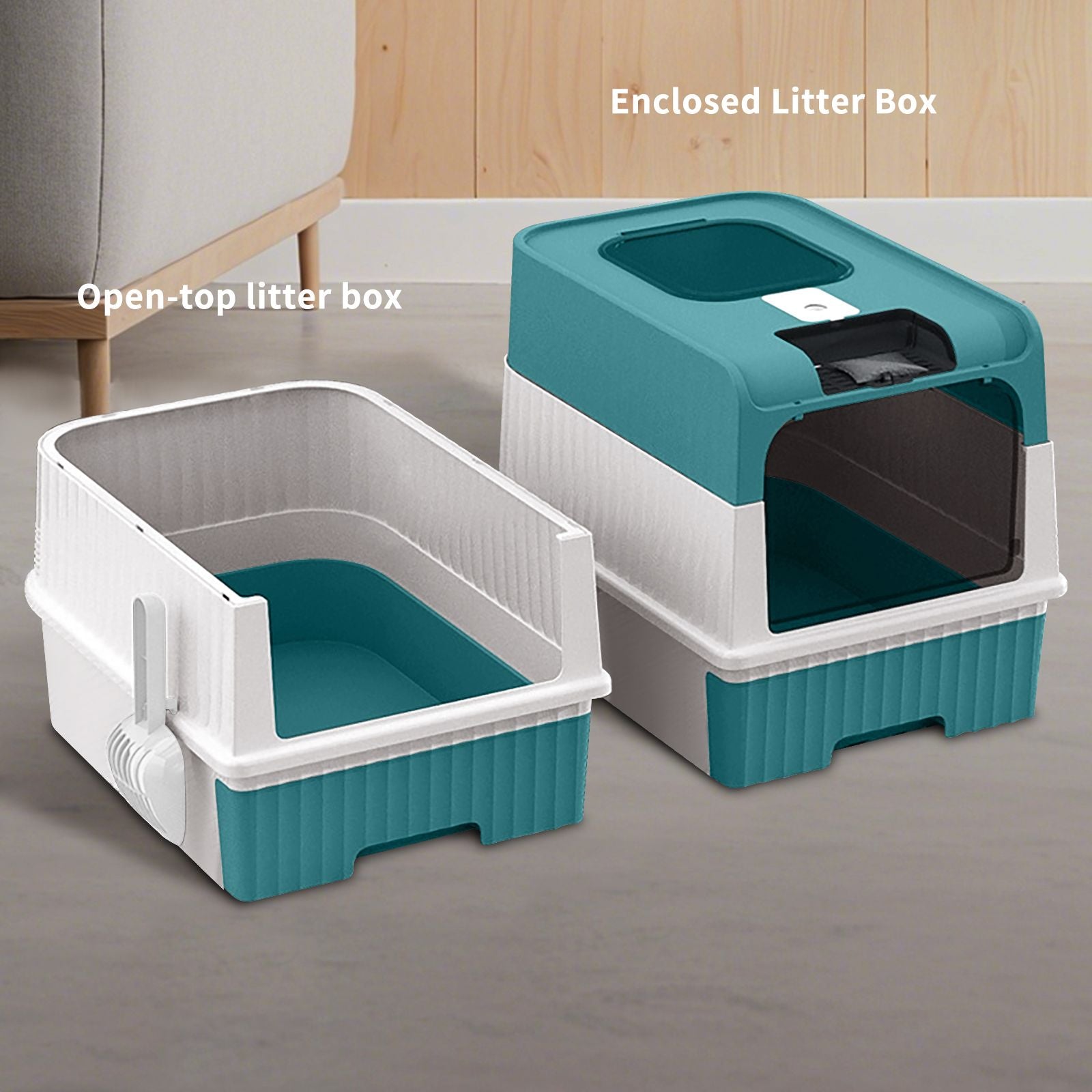 blueMagic Cube Intelligent Cat litter Box - Free Hands, Enjoy Pure Life | Automatic Cleaning, Silent