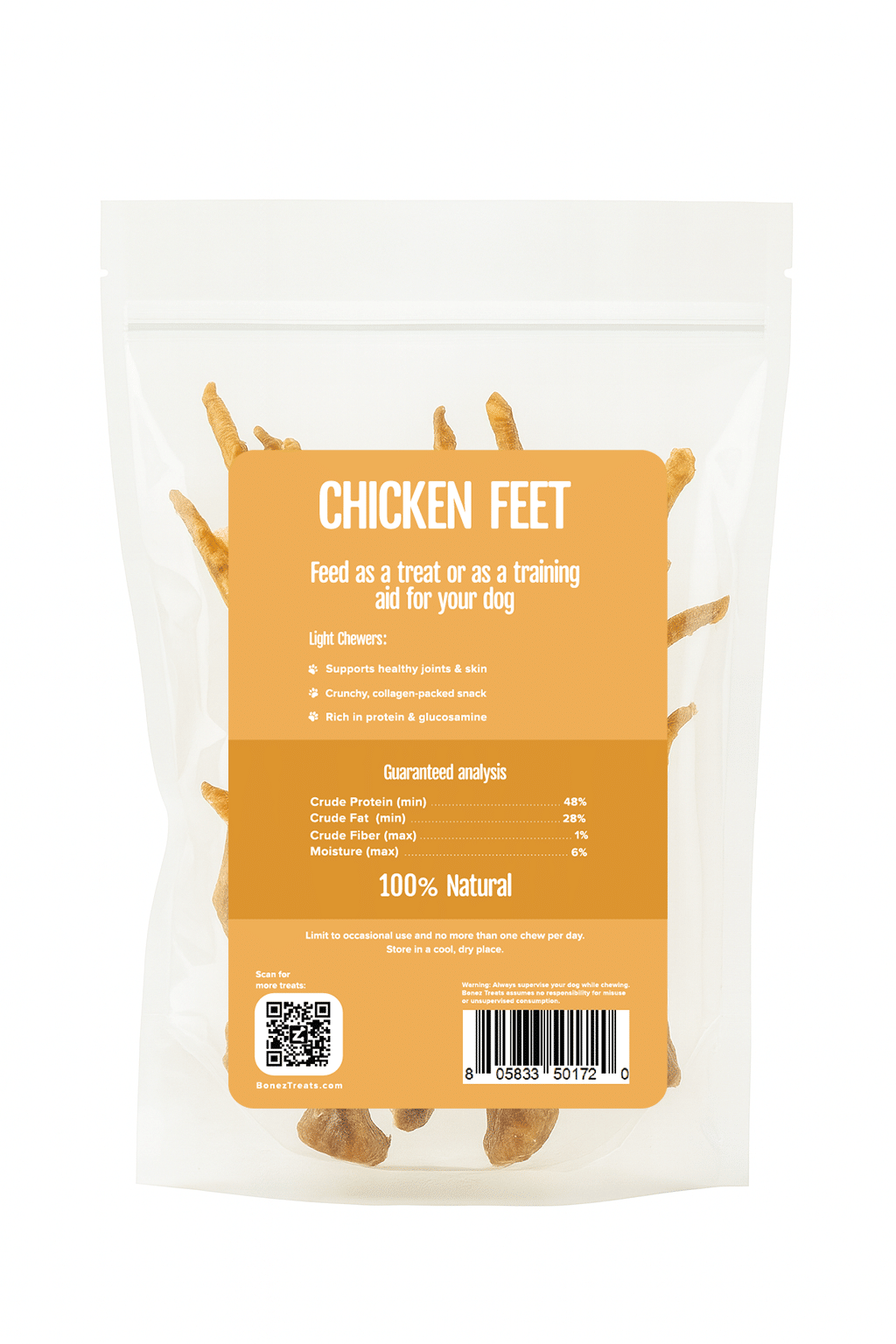 Crunchy Chicken Feet: Natural Glucosamine for Happy Joints