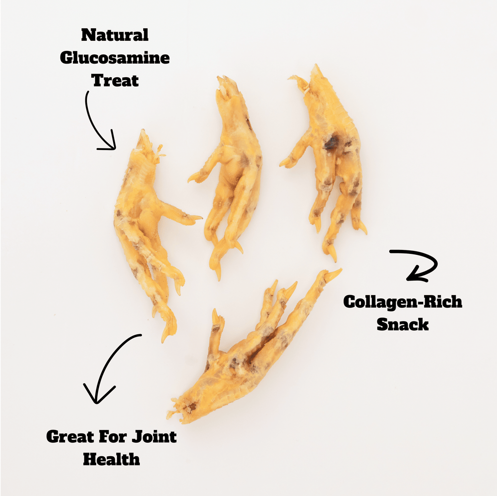 Crunchy Chicken Feet: Natural Glucosamine for Happy Joints