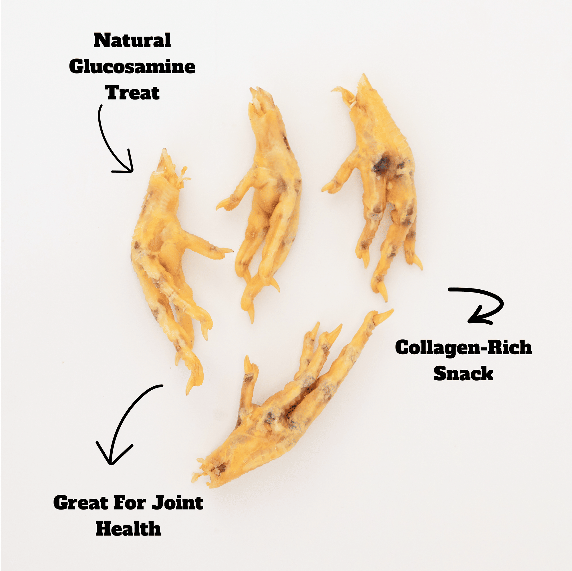 Crunchy Chicken Feet: Natural Glucosamine for Happy Joints