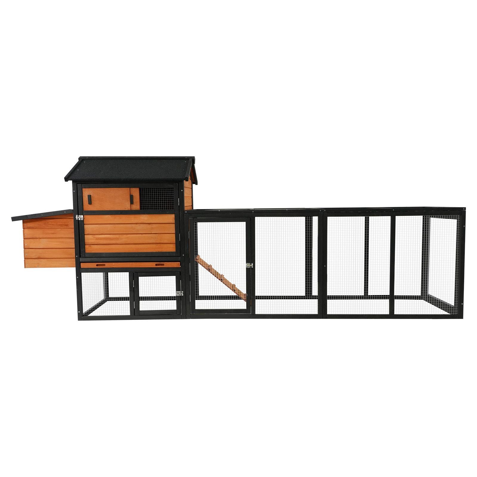 Large furniture-style Chicken Coop with Anti-UV Roof and Predator Defense