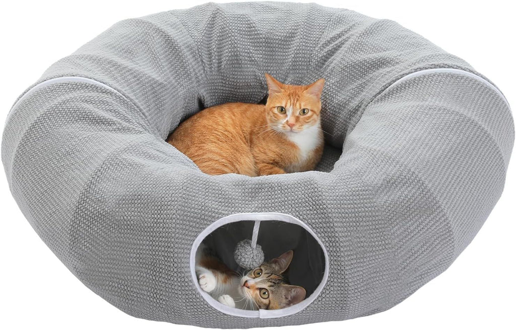 Doughnut Tunnel for Indoor Cats and Small Pets
