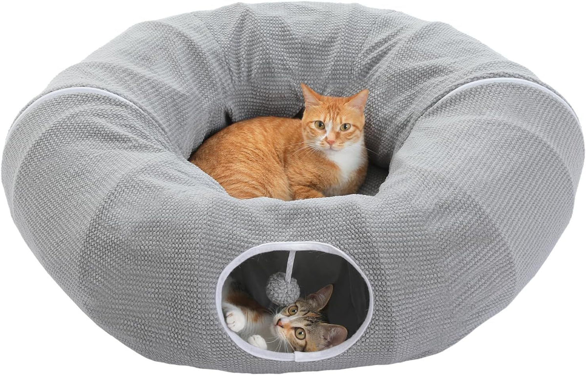 Doughnut Tunnel for Indoor Cats and Small Pets