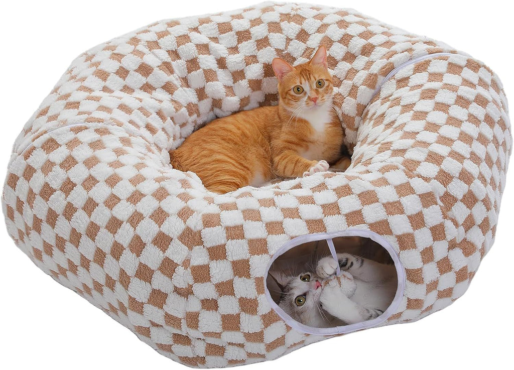 Doughnut Tunnel for Indoor Cats and Small Pets