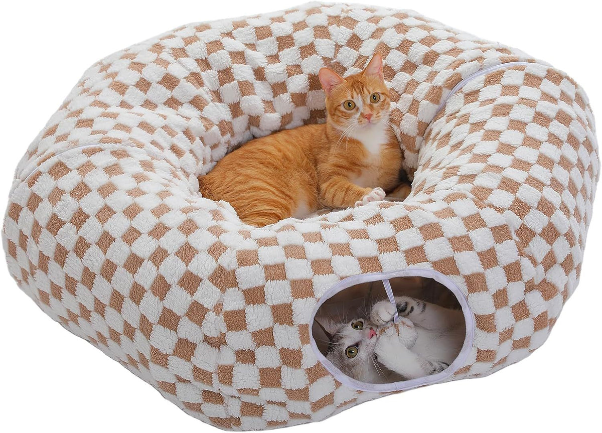 Doughnut Tunnel for Indoor Cats and Small Pets