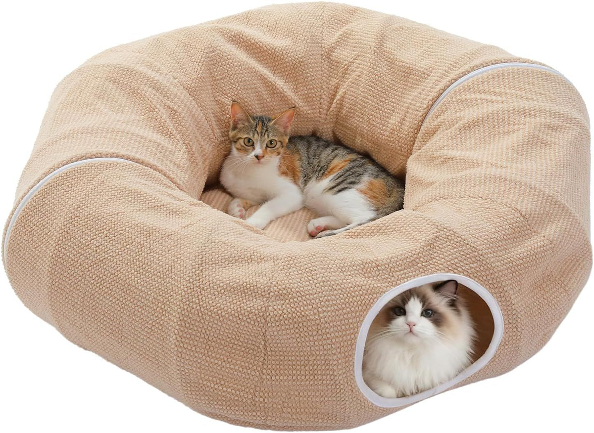 Doughnut Tunnel for Indoor Cats and Small Pets