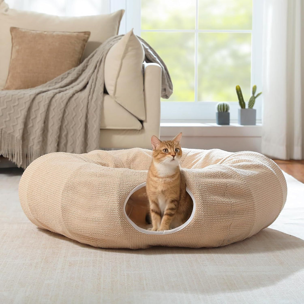 Doughnut Tunnel for Indoor Cats and Small Pets