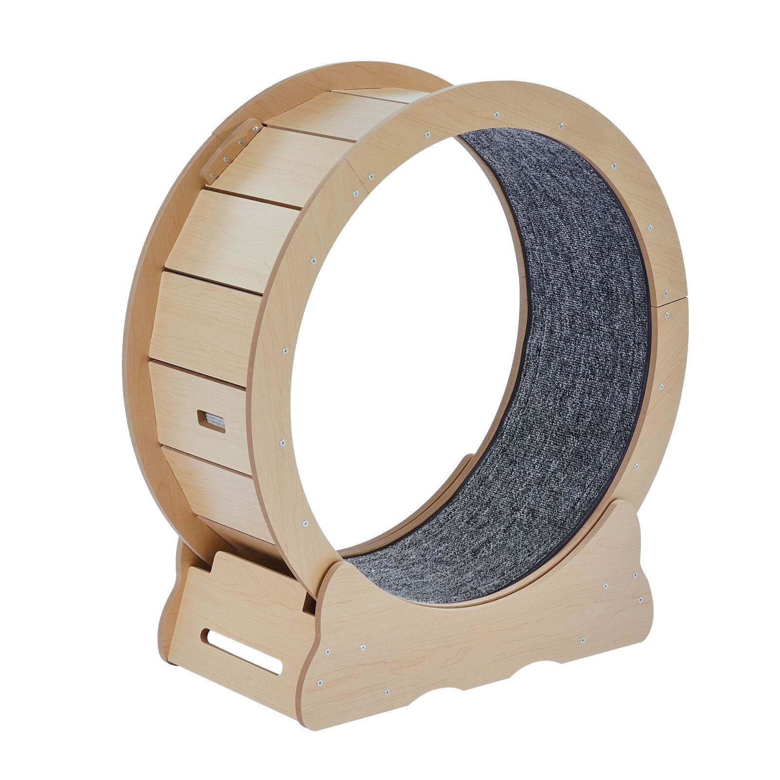 Cat Exercise Wheel, Large Cat Treadmill Wheel for Indoor Cats, 29.5 Cat Running Wheel with Deta