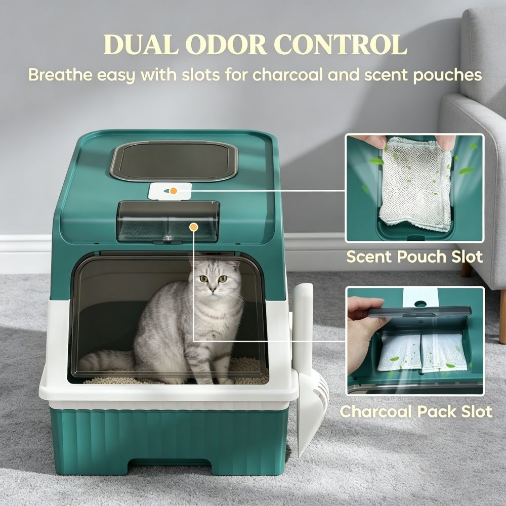 Cat Litter Box 18.9 Inches