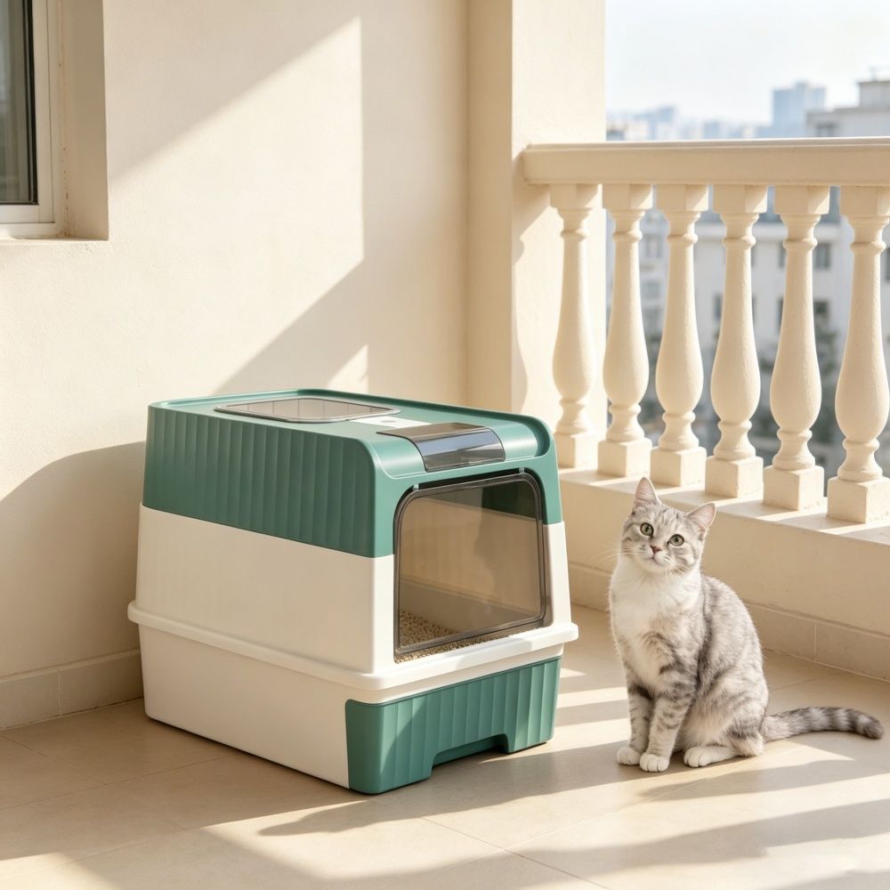 Cat Litter Box 18.9 Inches