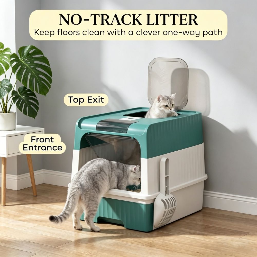 Cat Litter Box 18.9 Inches