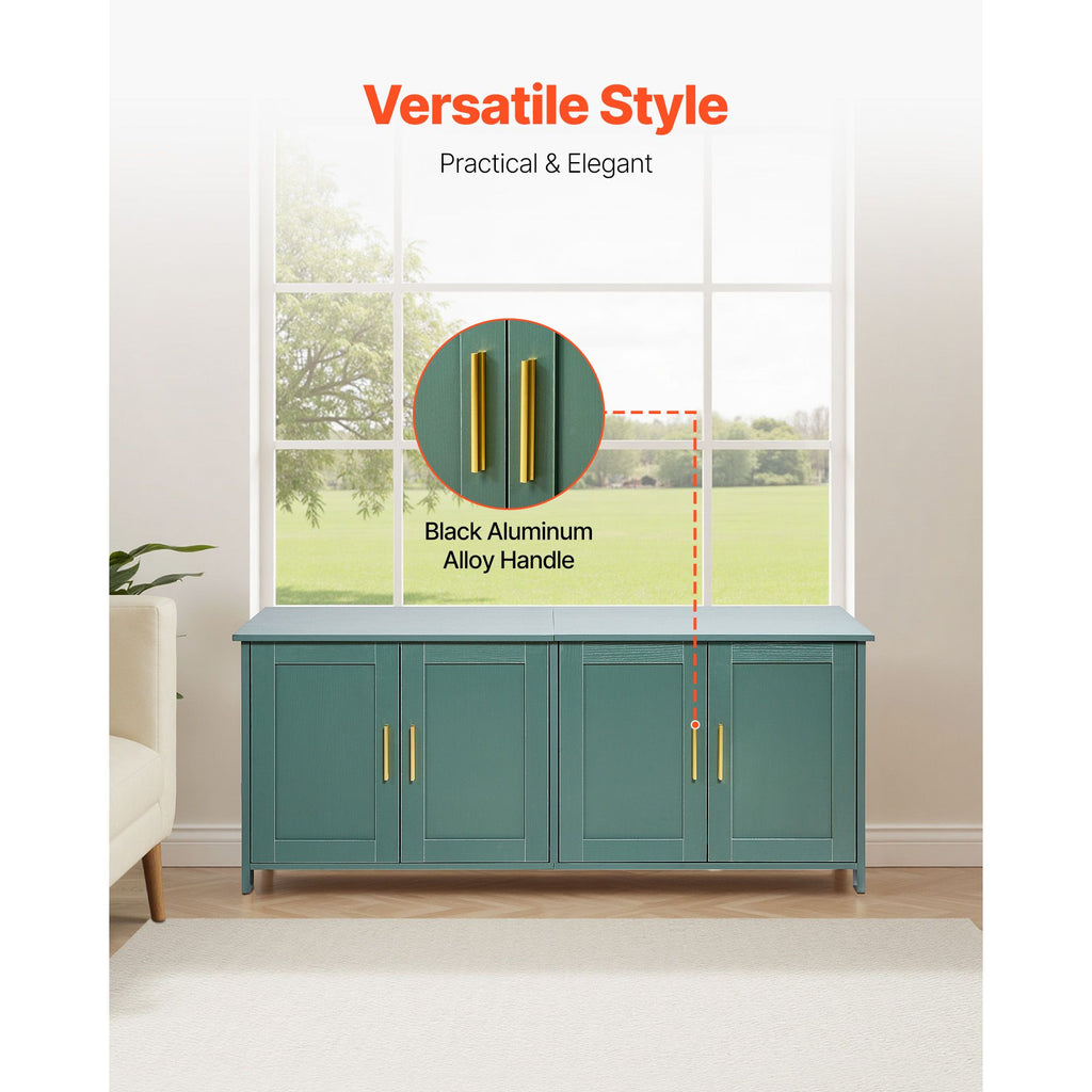 Hidden Litter Box Cabinet for Multi-Cat Households