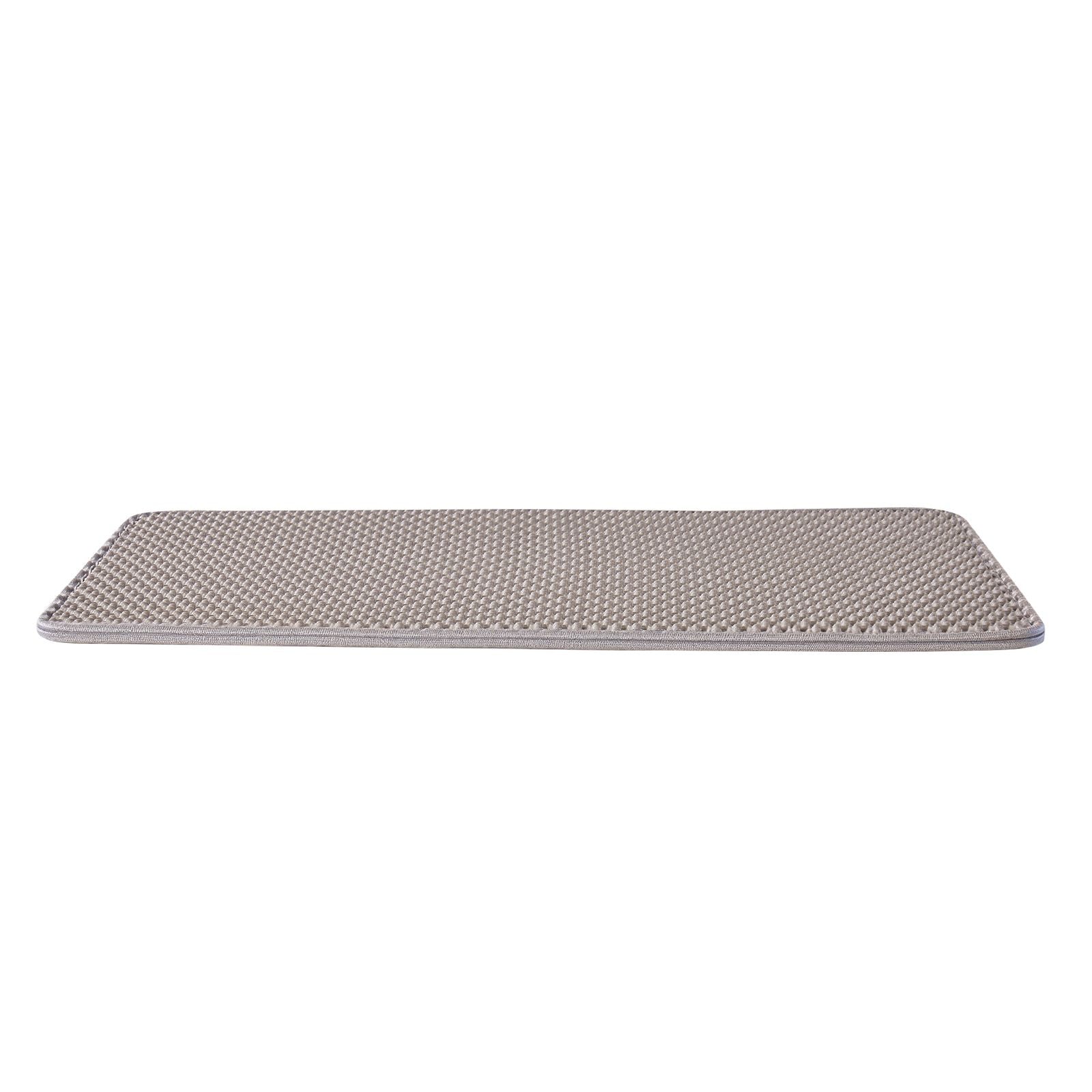 Cat Litter Mat, 24 x 15 in, Double-Layer Litter Box Mat, Non-Slip & Urine-Proof Litter-Trapping Mats for Indoor Cats, Honeycomb Design, Soft on Paws, Washable Large Kitty Mats for Floor