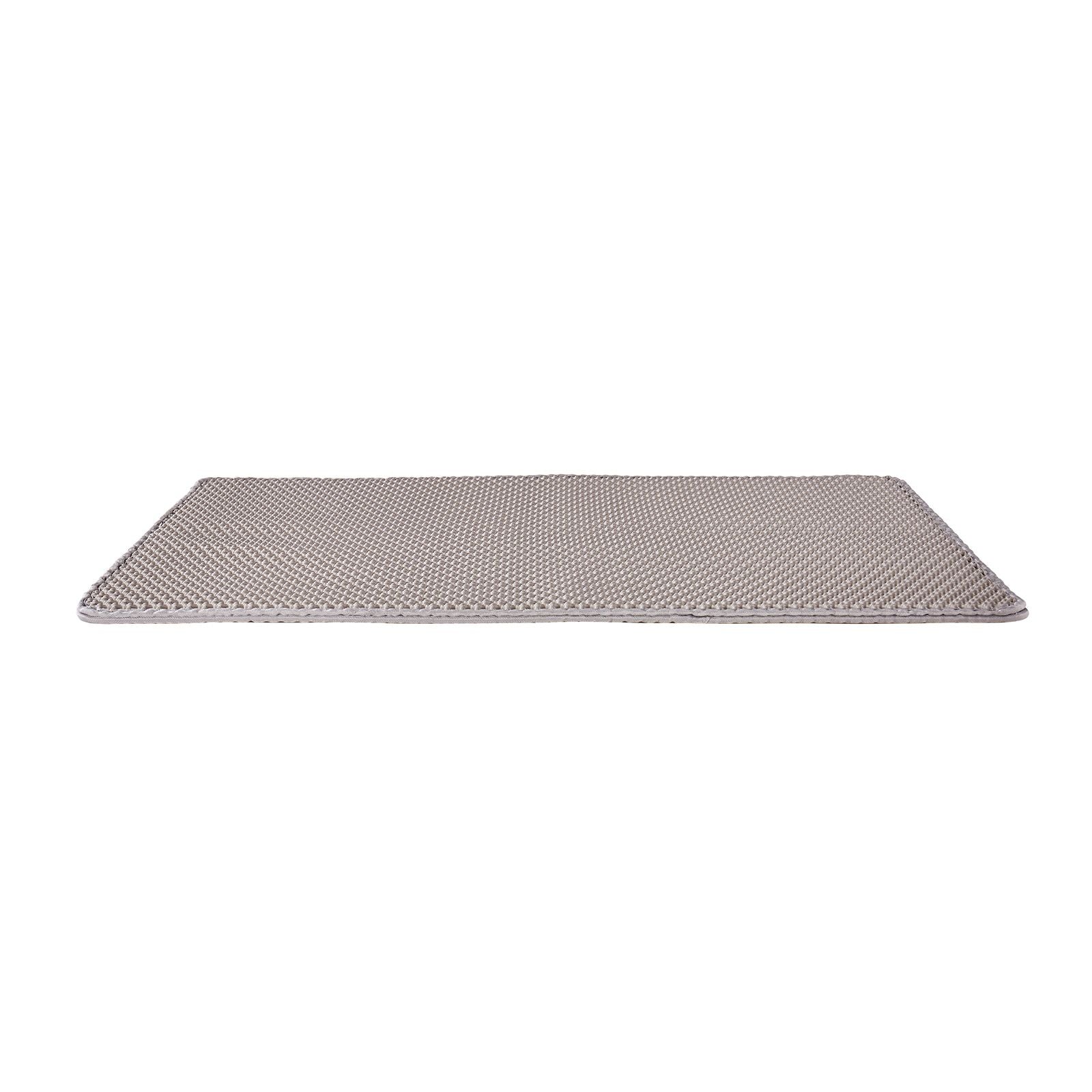 Cat Litter Mat, 30 x 24 in, Double-Layer Litter Box Mat, Non-Slip & Urine-Proof Litter-Trapping Mats for Indoor Cats, Honeycomb Design, Soft on Paws, Washable Large Kitty Mats for Floor